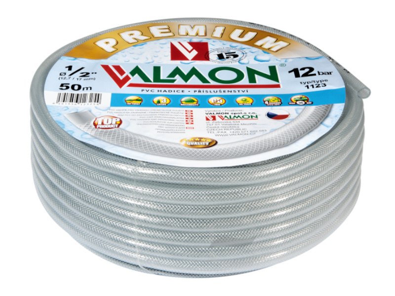 PREMIUM - PVC hadica 1123 biela
