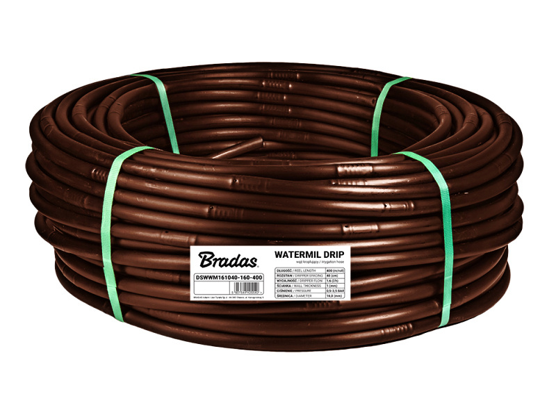 Kvapkacia perforov. hadica 16,0/1,0mm-1,6l/h-brown