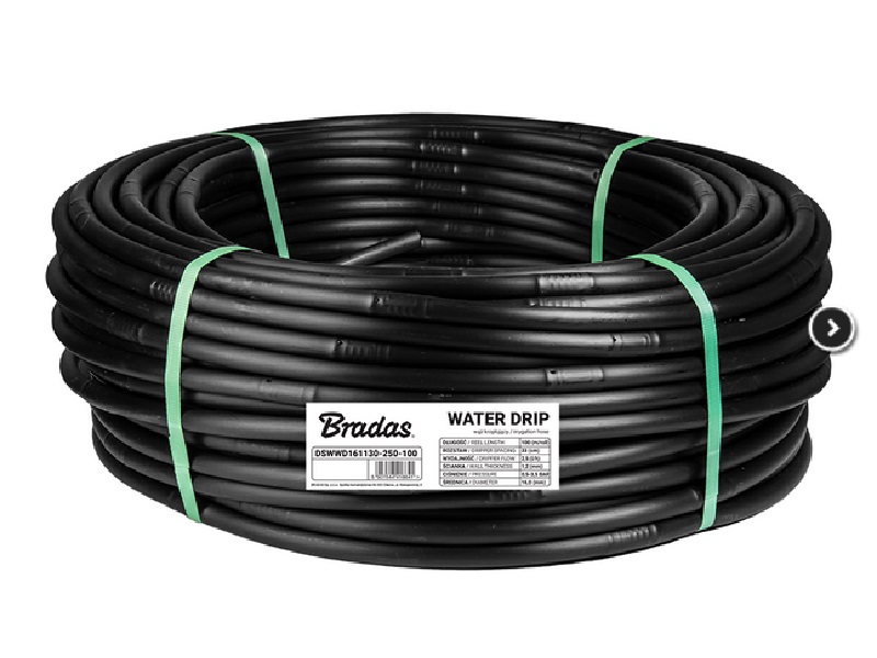 Kvapkacia perforov. hadica 16,0/1,2mm-2,5l/h-black