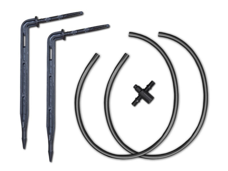 Kvapkový mikro set: narážač uhl.,2 ihly,2 hadice