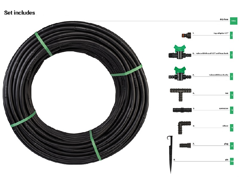 Kvapkacia závlaha - Set WATER FLOW DRIP