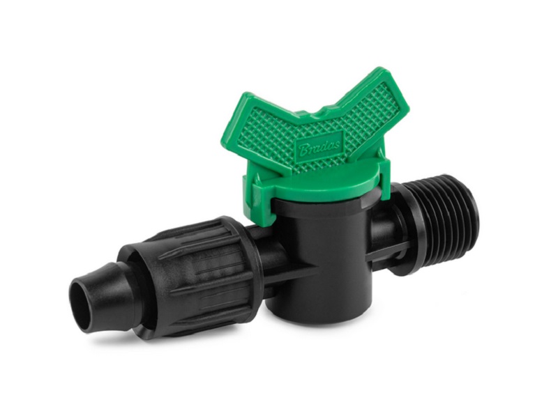 Kvapkový QJ ventil  nátrubok/vonkajší závit