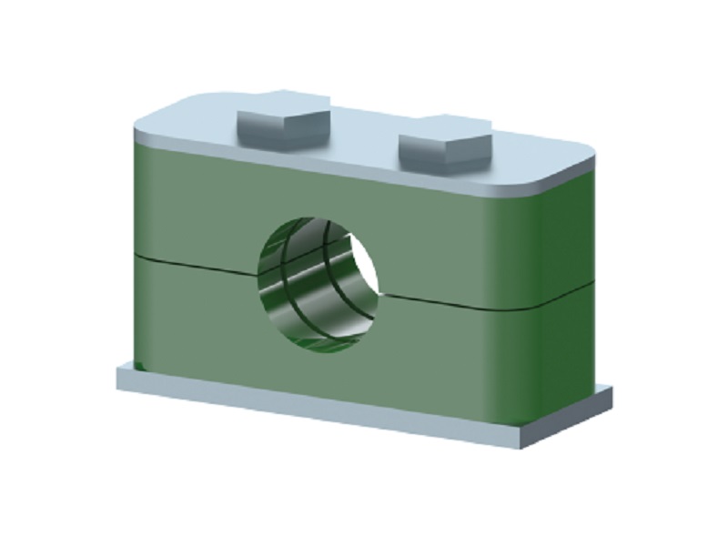 držiak pre trubky PP 1x oko -ľahká L rada