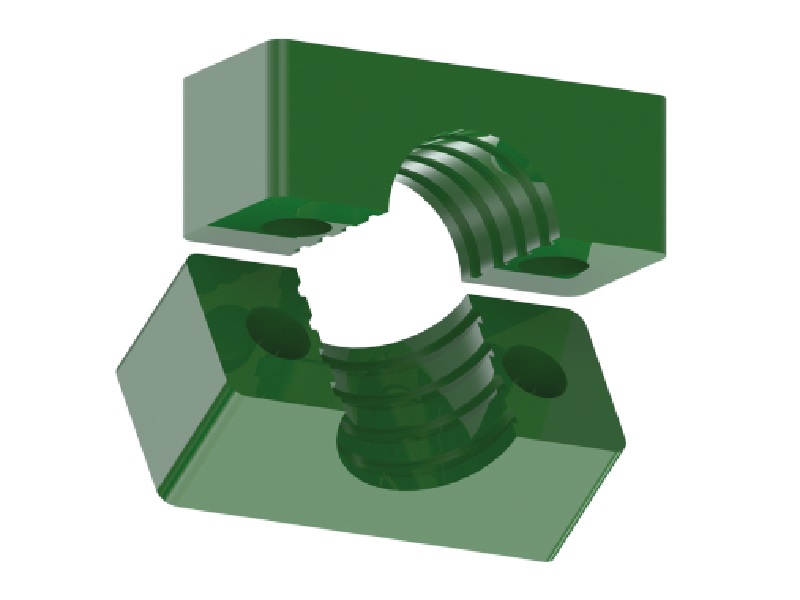 objímka držiaka z PP 1x oko -ťažká S rada