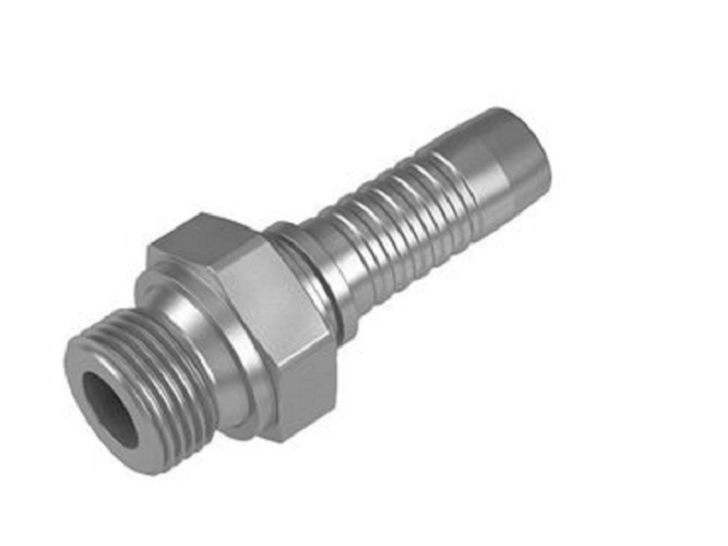 AGRF - koncovka s vonkajším závitom BSP, rovné čelo