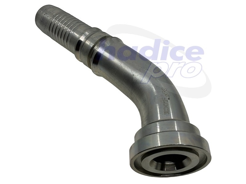 SFS Interlock 45° - koncovka s prírubou 6000PSI