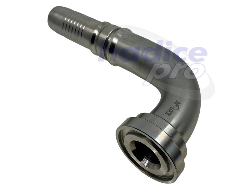 SFS Interlock 90° - koncovka s prírubou 6000PSI