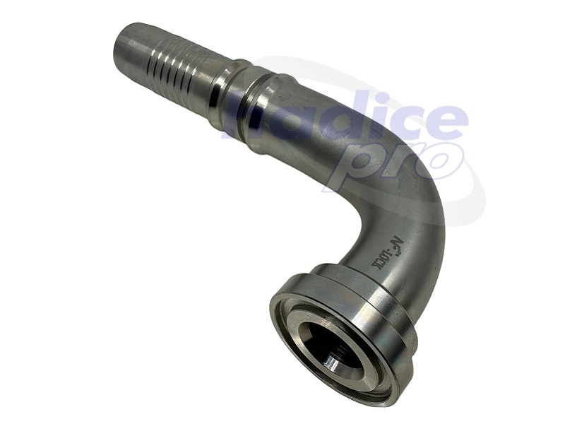 SFS Interlock 60° - koncovka s prírubou 6000PS