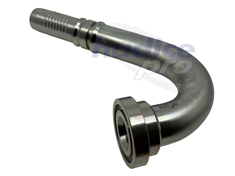 SFS Interlock 110°-130° - koncovka s prírubou 6000PSI