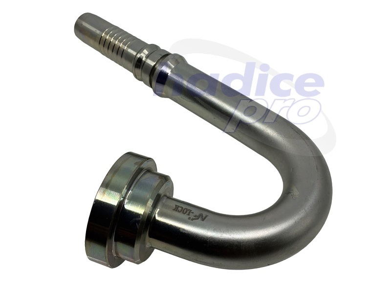 SFS Interlock 130°-160° - koncovka s prírubou 6000PSI