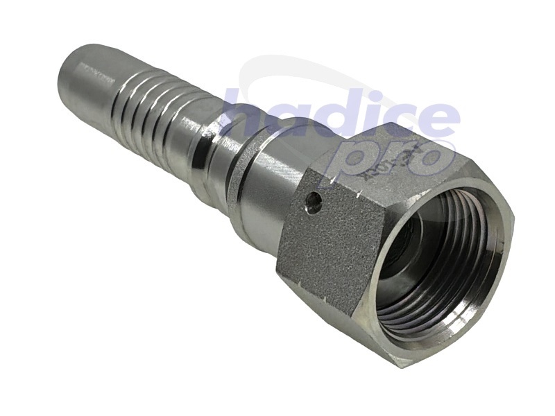 ORFS Interlock 0° - koncovka s maticou ma