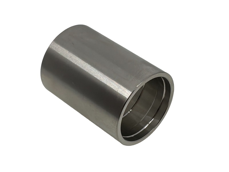 nerez objímka TFO na teflónovú hadicu PTFE hladkú