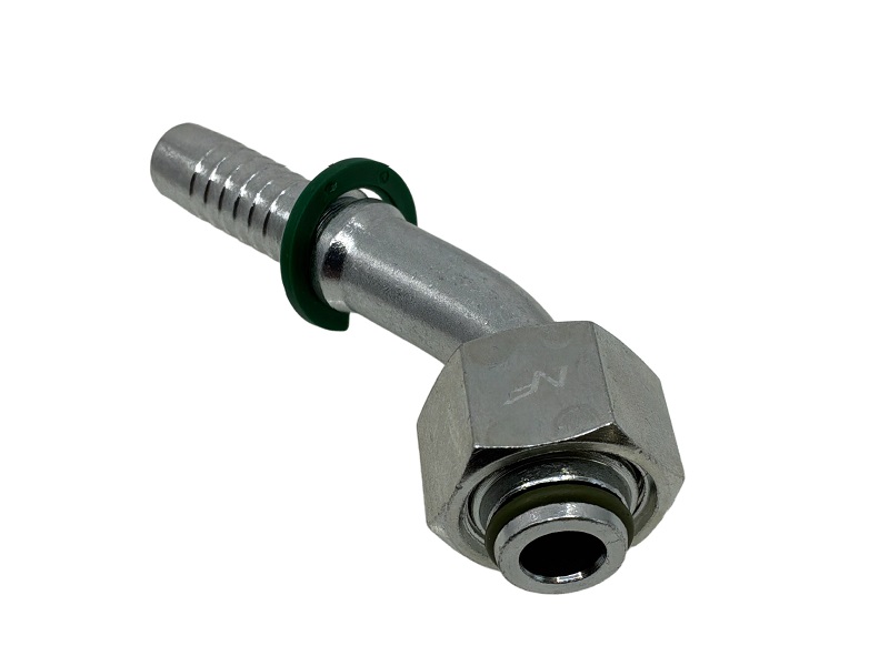 ss DKOL 45° -nerez.koncovka s maticou, ľahká rada