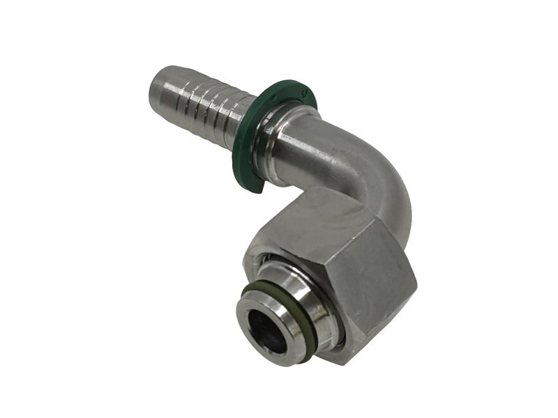 ss DKOL 90° -nerez.koncovka s maticou, ľahká rada