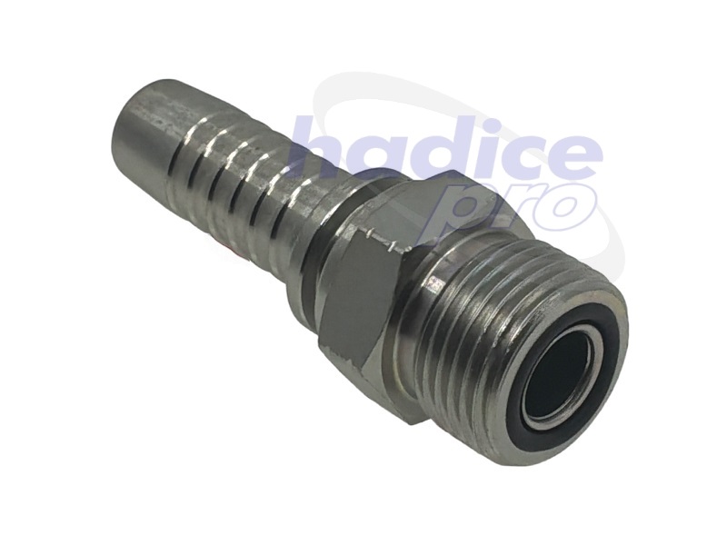 ss AORFS -nerez koncovka s vonkajším závitom ORFS