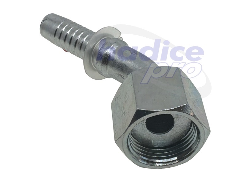 ss ORFS 45° -nerez koncovka s maticou ORFS