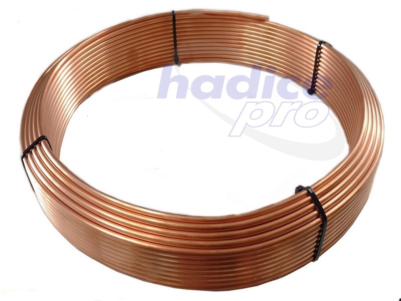 Brzdová medená Cu trubka