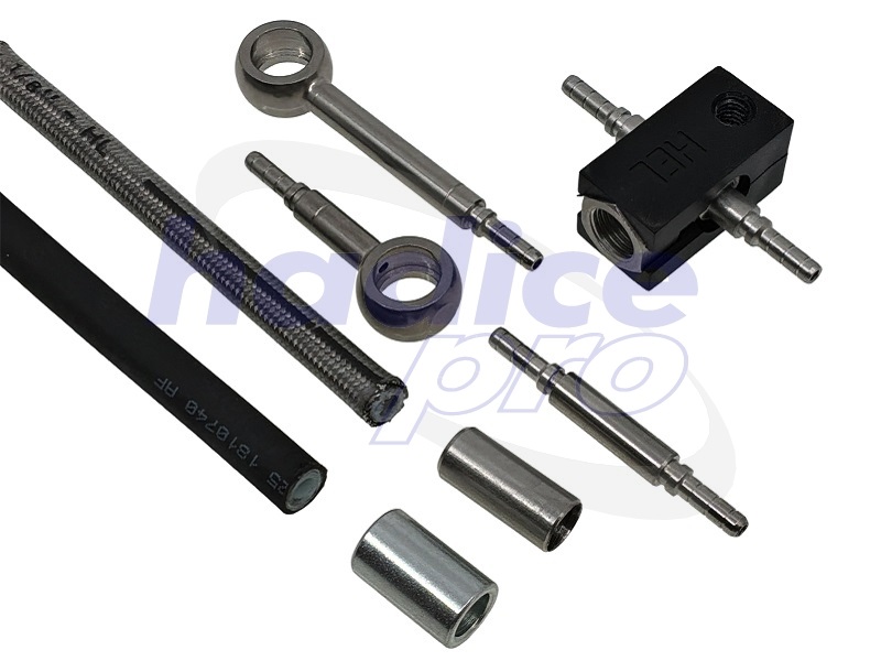 Brzdové hadice, koncovky na motorky