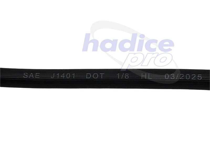 Gumová brzdová hadica QD  3,2/10mm  SAEJ1401