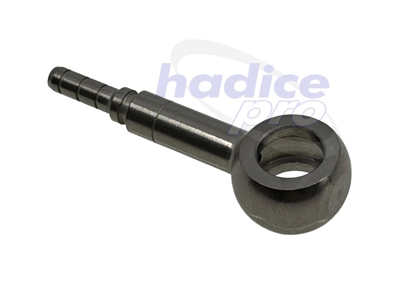Brzdové lisovacie oko08  l-44mm  nerez