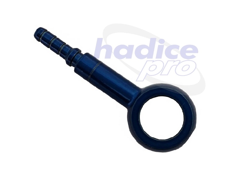 Brzdové lisovacie oko10  l-45mm  nerez  blue