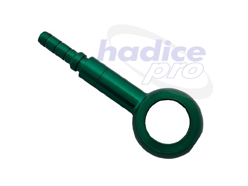 Brzdové lisovacie oko10  l-45mm  nerez  green