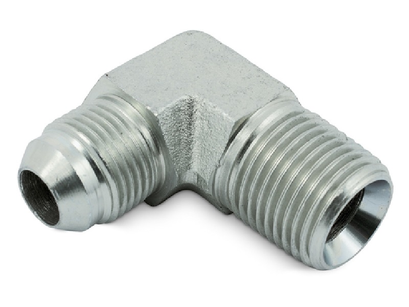 L hrdlo 90° NPT/JIC