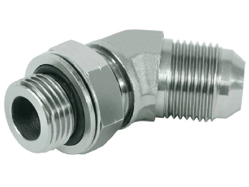 UPS 45° UNF/JIC uhlová prípojka staviteľná