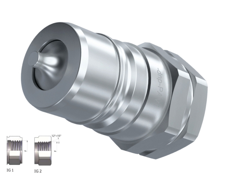 rýchlospojka guličková PAV1 zástrčka vnút.závit